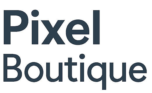 logo pixel boutique